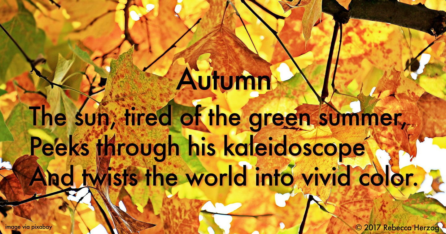 Poetry Friday – Autumn – Sloth Reads